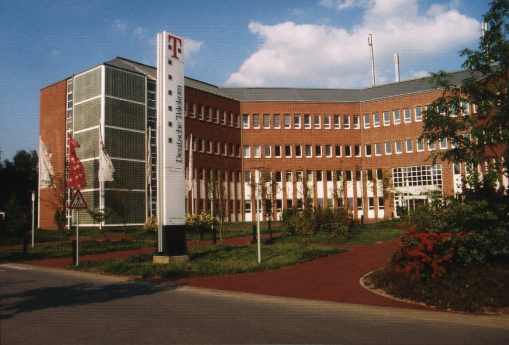 Ansicht der Niederlassung Telekom Wesel